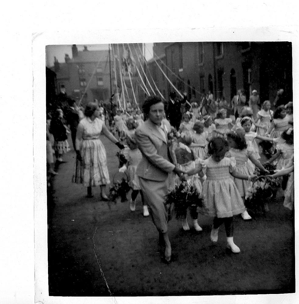 St Catharine's Walking Day - Scholefield Lane early 1950s St Catharine's Walking Day - Scholefield Lane early 1950s