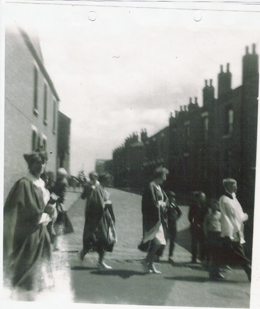 1960s walking day, Higher Ince. 1960s walking day, Higher Ince.