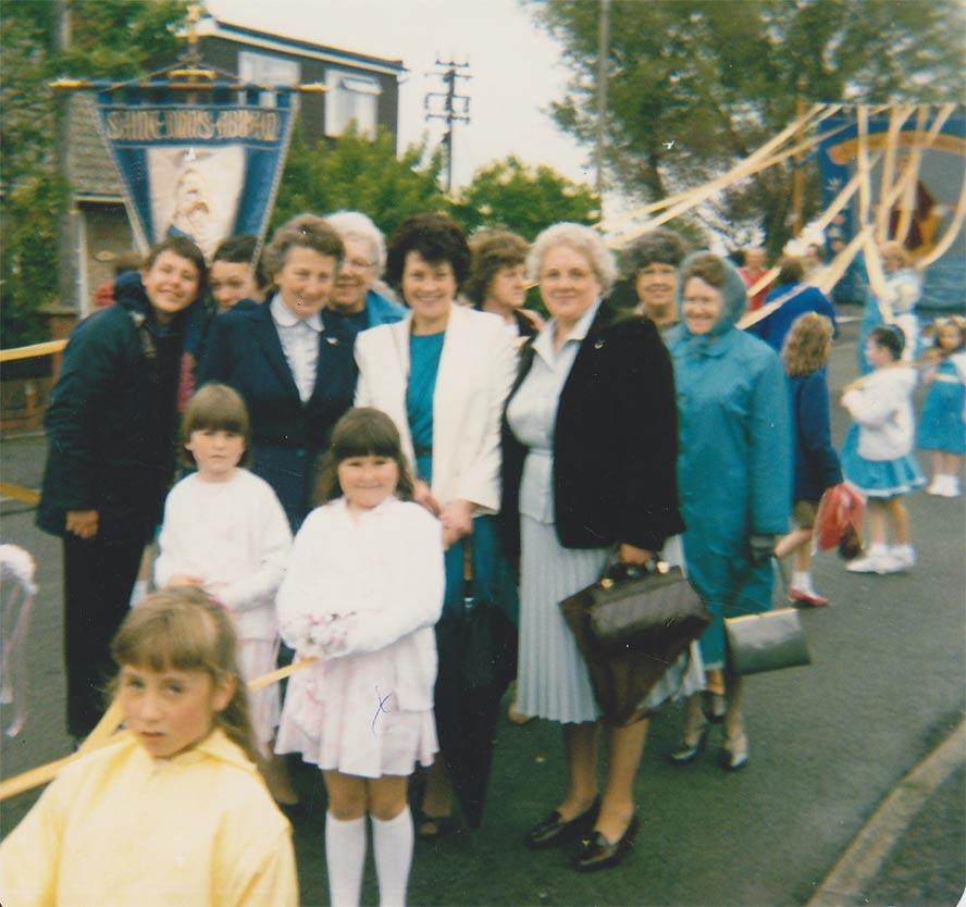 Abram Mothers Union, Walking Day.