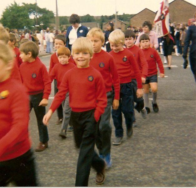 St Pauls Goose Green walking day, c1985.