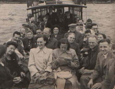 Bethel Choir Trip to Windermere, c1950.