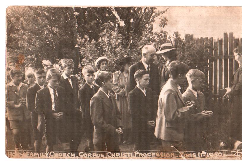 Walking Day 1950 Holy Family Walking Day 1950 Holy Family