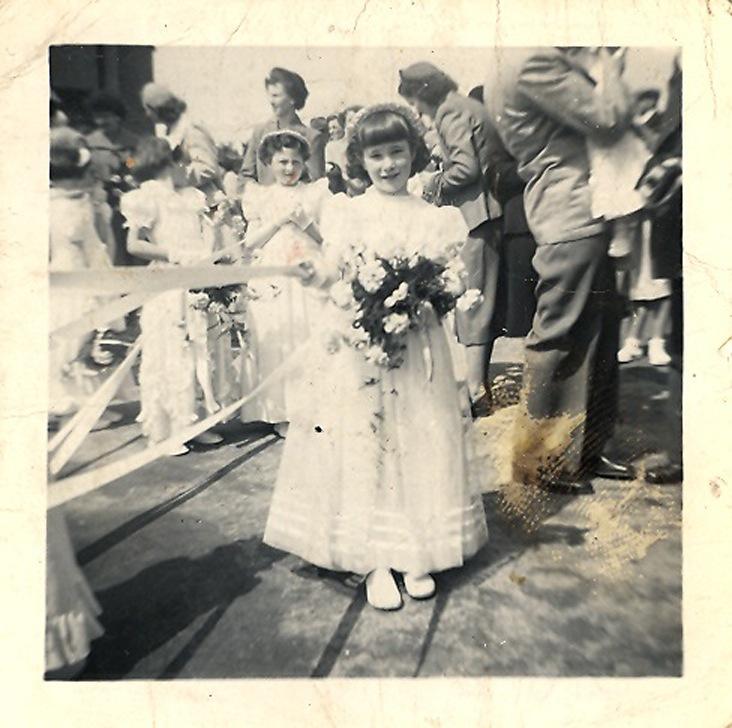 ALL SAINT's CHURCH -  WALKING DAY, HINDLEY 1956