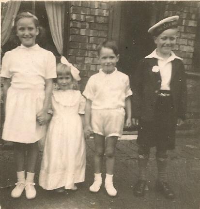 ready for walking day-circa 1947 -St Nathaniels