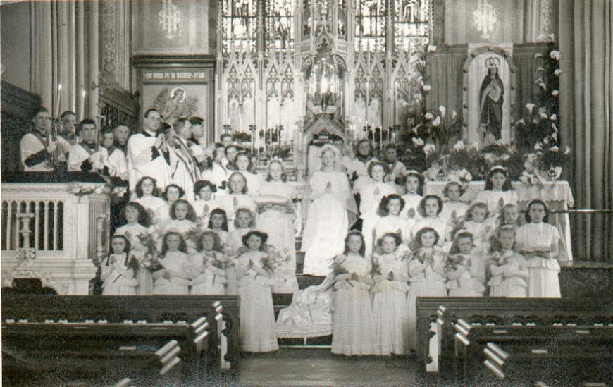 St Mary's, 1950s. St Mary's, 1950s.