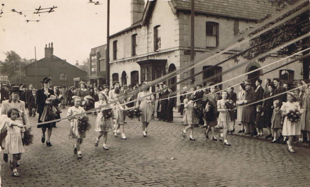 St Peter, Hindley, Walking Day 1952 St Peter, Hindley, Walking Day 1952