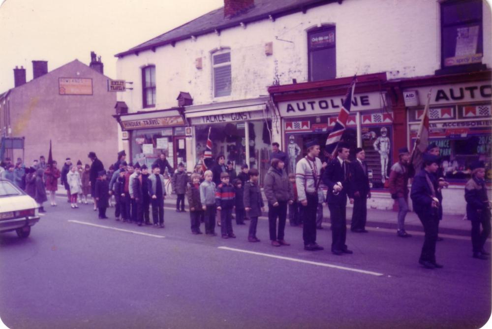 Church Parade Hindley 1984 Church Parade Hindley 1984
