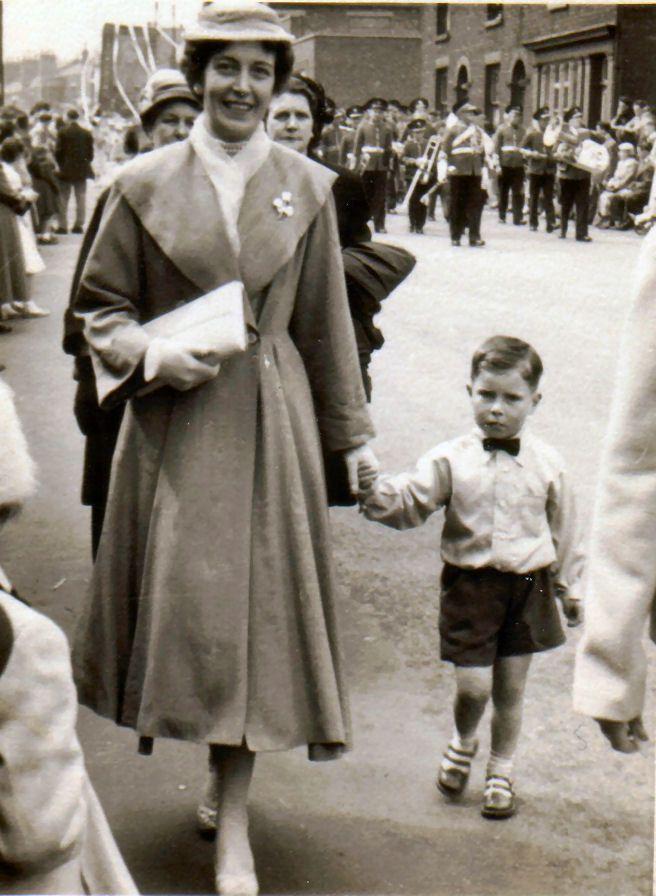 Walking day, 1958. Walking day, 1958.
