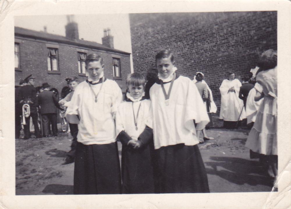 Sainted three? Sainted three?