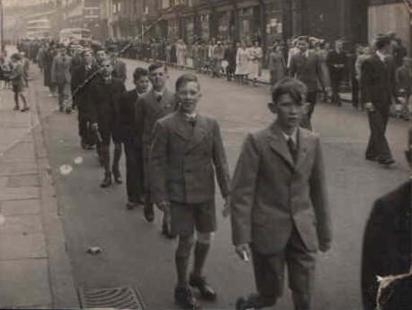 Bethel Church Walking Day, c1950.