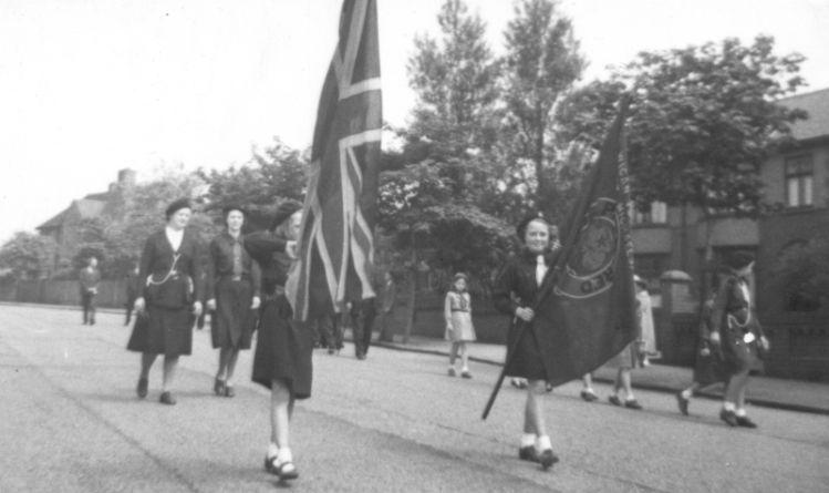 The Guides, c1950. The Guides, c1950.