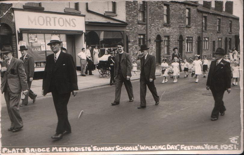 PLATT BRIDGE   WESLEYAN  CHURCH 1951.