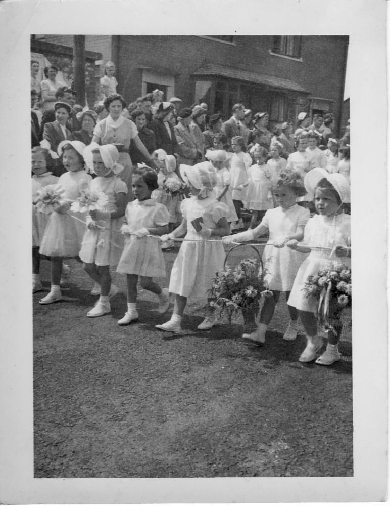 Holy Trinity North Ashton Walking Day 1955 Holy Trinity North Ashton Walking Day 1955