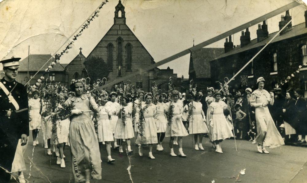 St Williams RC walking day 1937 approx St Williams RC walking day 1937 approx