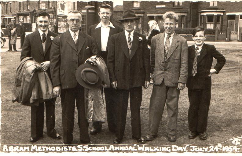 ABRAM   METHODIST  CHURCH   JULY 24th  1954