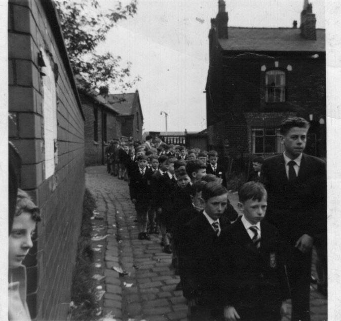 Whit Walks, c1960. Whit Walks, c1960.