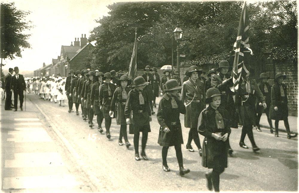 Highfield Girl Guides Circa 1931