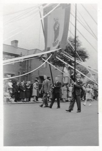 St Anne's Beech Hill walking day, 1946. St Anne's Beech Hill walking day, 1946.