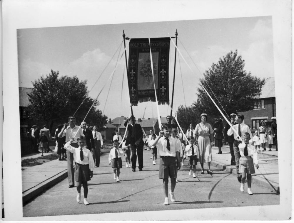 Holy Trinity North Ashton Walking Day 1954 Holy Trinity North Ashton Walking Day 1954
