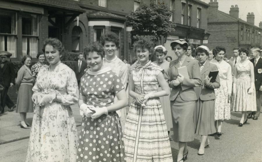 Walking Day 1950s Walking Day 1950s
