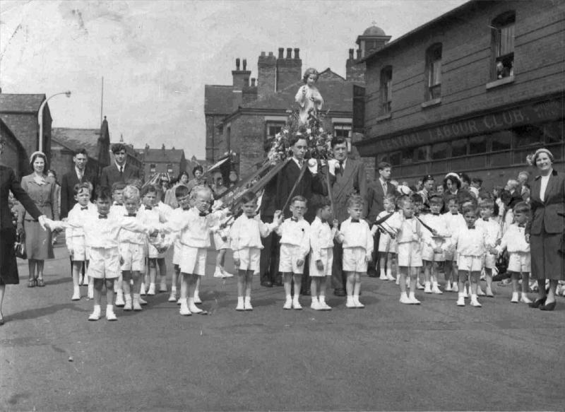 St John's RC Primary School, c1953. St John's RC Primary School, c1953.