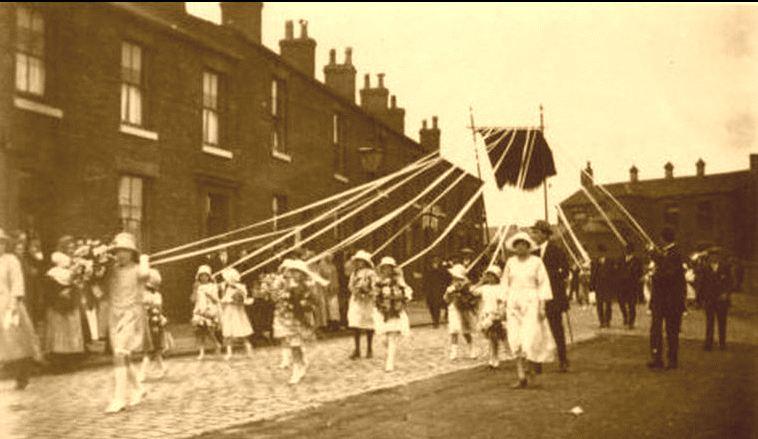 All Saints Walking Day (Hindley) circa 1920