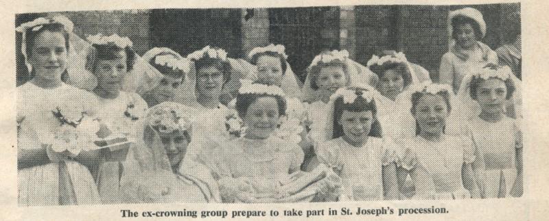 St. Josephs Walking Day 1962 St. Josephs Walking Day 1962