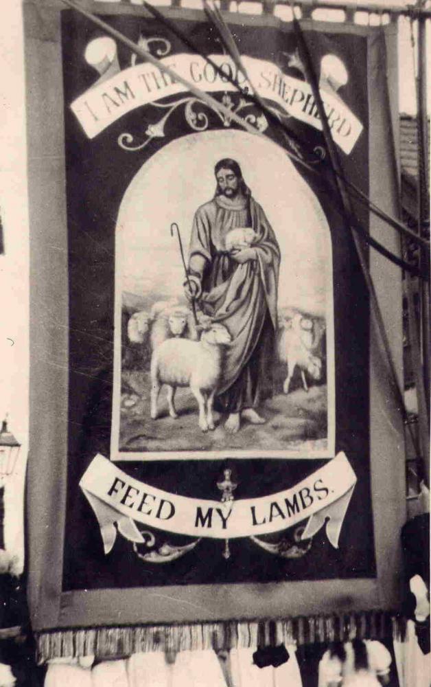 The old banner The old banner