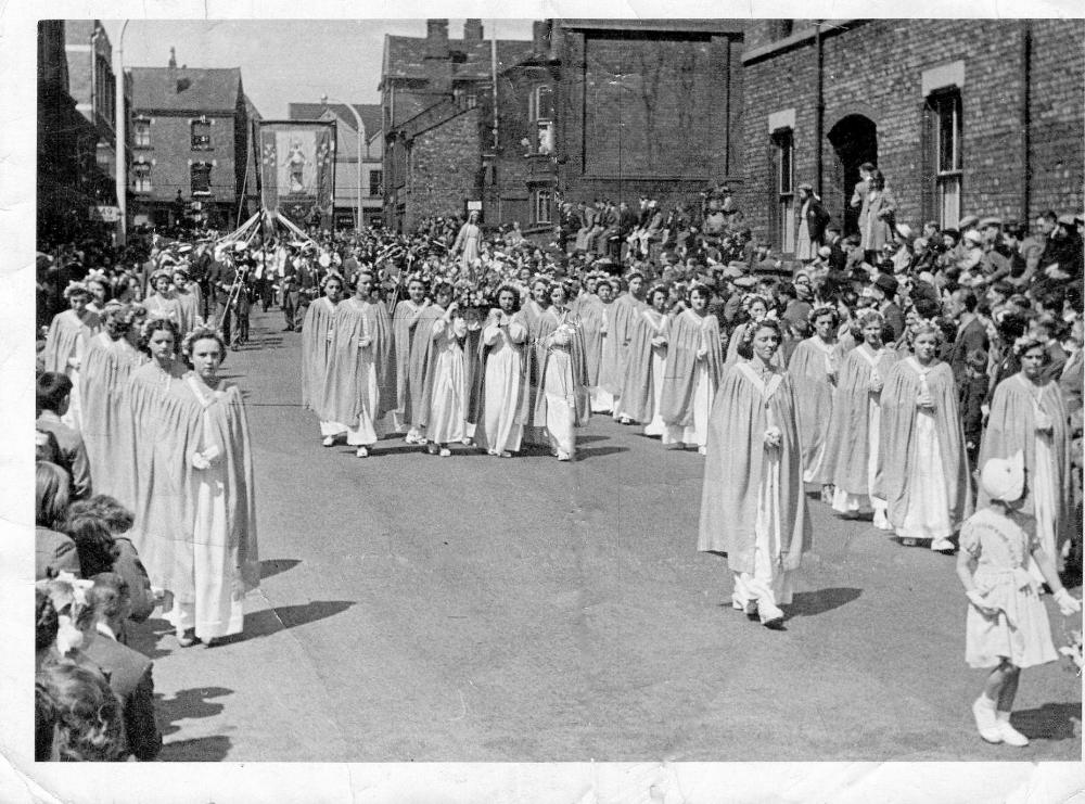 St Marys walking day 1952