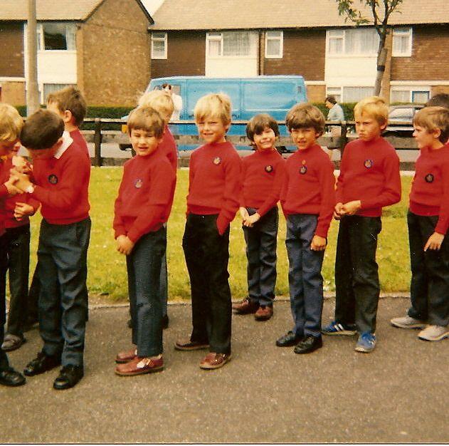 St Pauls Goose Green walking day, c1985.