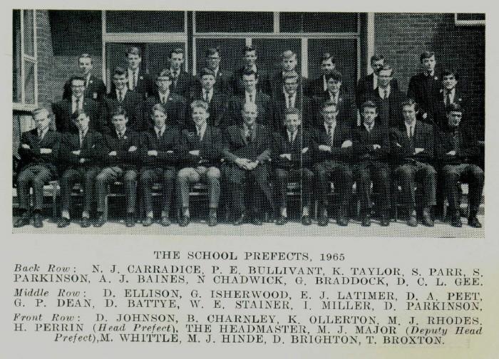 Wigan Grammar School 1965