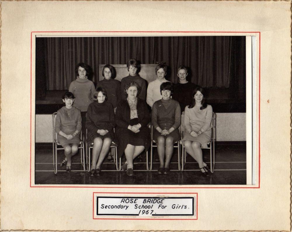 Fifth Form Secretarial Class, 1967. Fifth Form Secretarial Class, 1967.