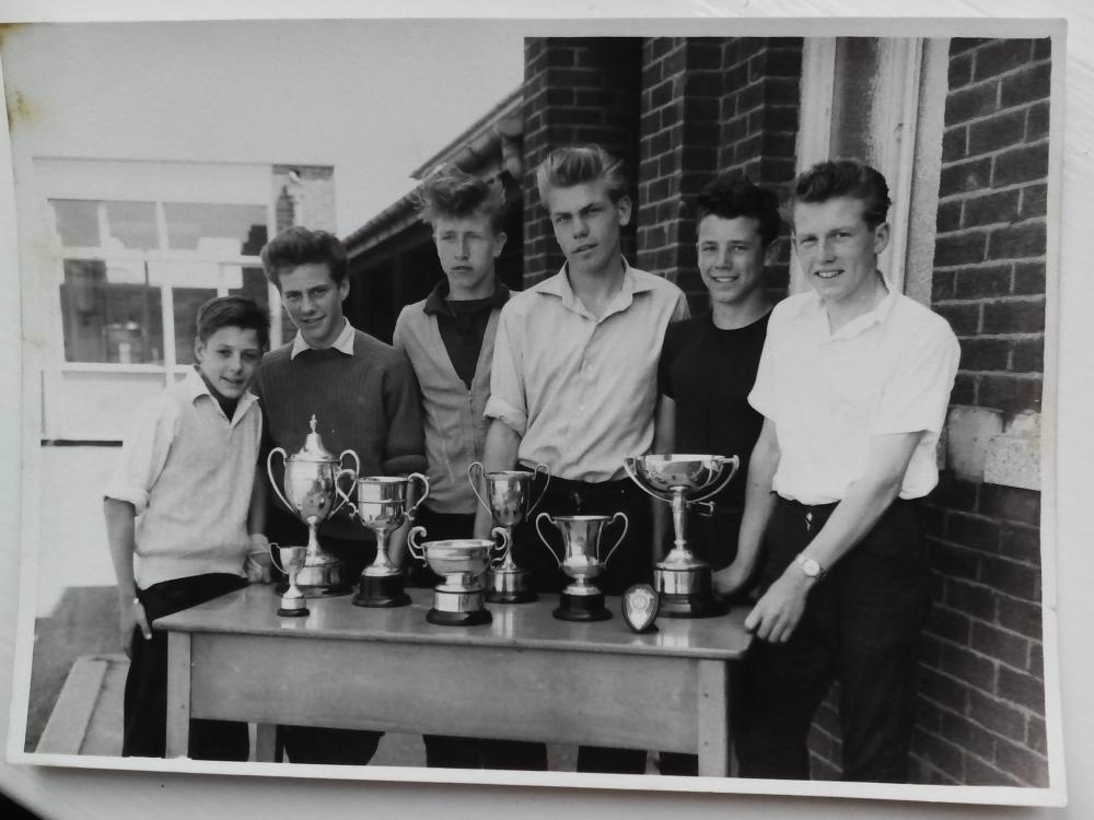 Sports day trophy winners