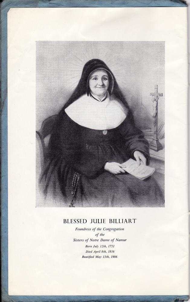 Notre Dame Centenary Souvenir Booklet 1954