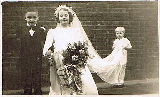 Mock Wedding, c1948.