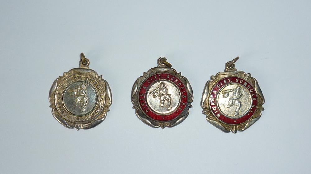 Wigan Junior Schools' RL Medals