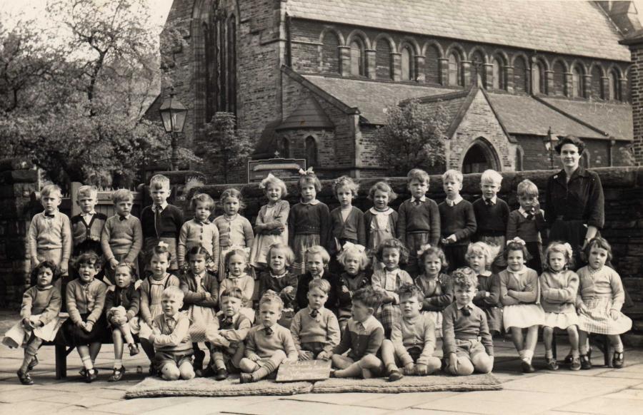St Michaels & All Angels, Swinley, 1956. St Michaels & All Angels, Swinley, 1956.