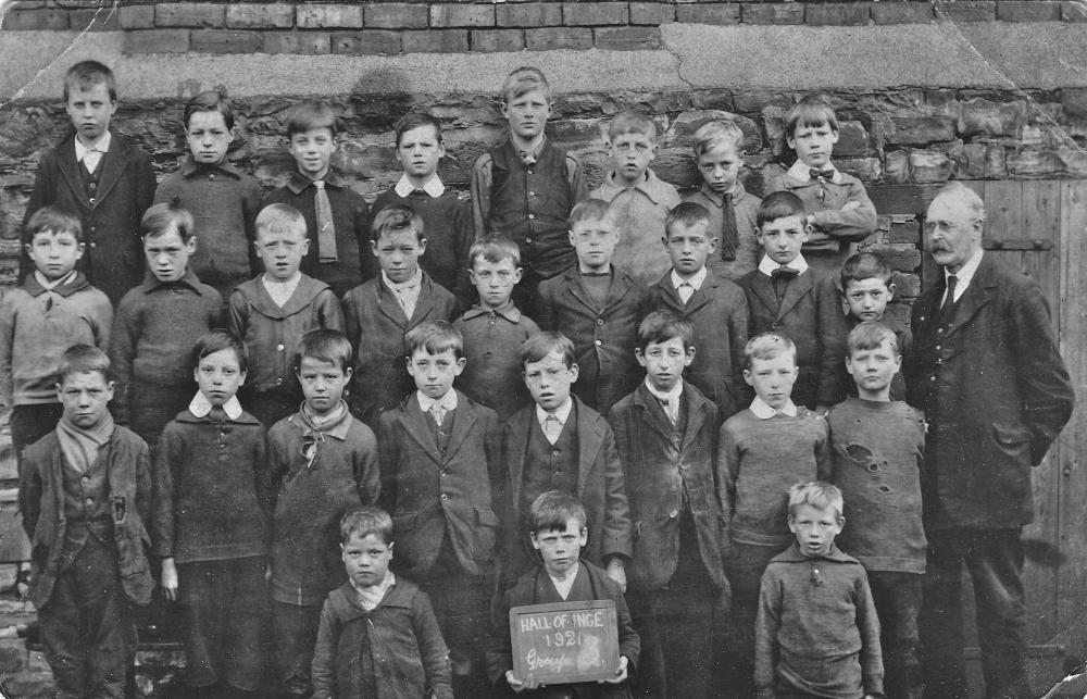 Pic from John Mosley of his father Sid's class in 1921