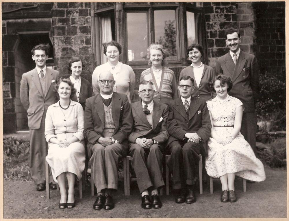 School staff, 1956 School staff, 1956