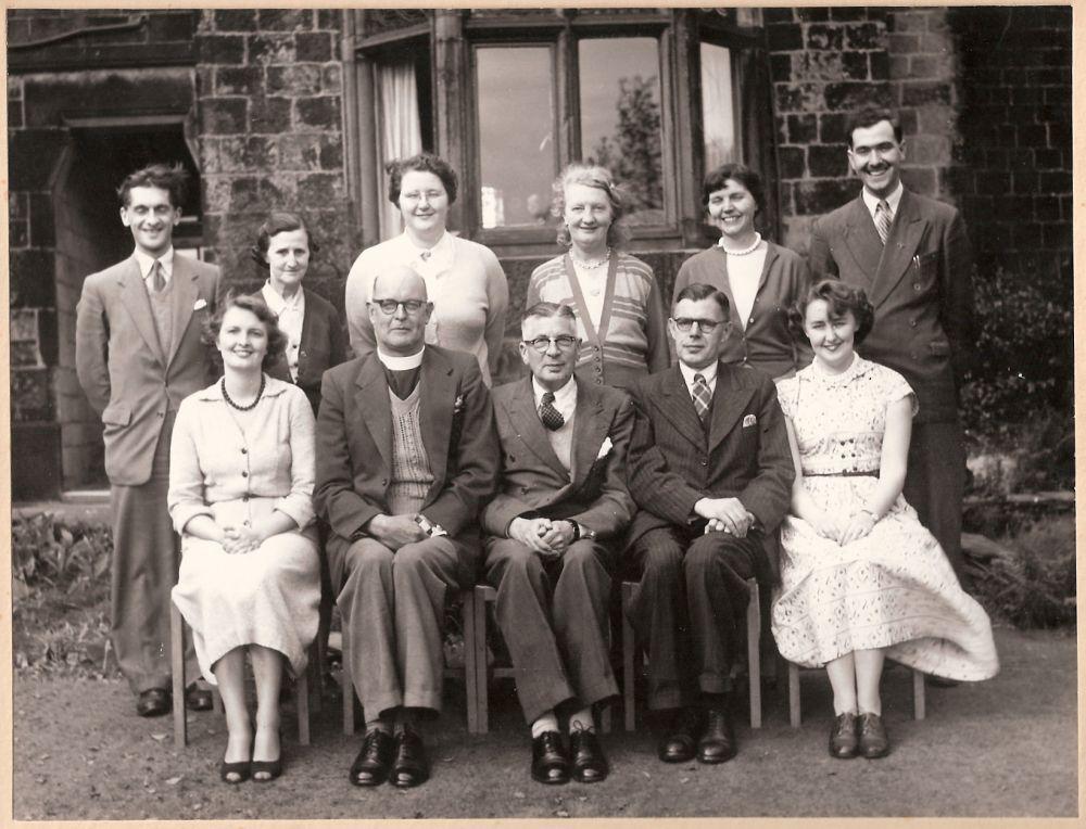 School staff, 1956