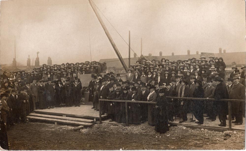 Wigan Girls High School Foundation stone