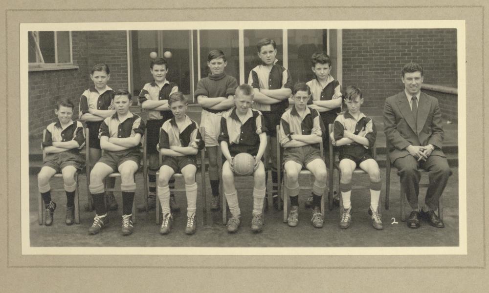 under 12's football team, May 1960
