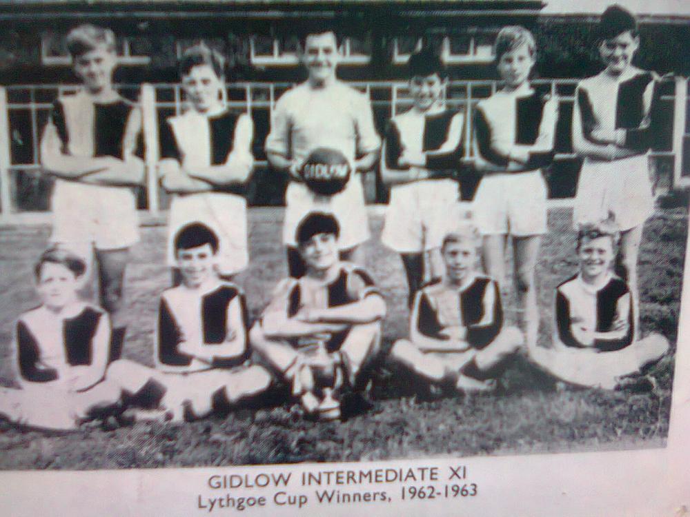 Gidlow School Football Team 1962/3