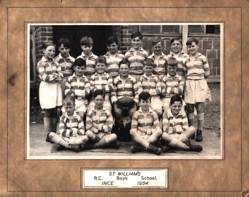 St Williams rugby team, 1954. St Williams rugby team, 1954.