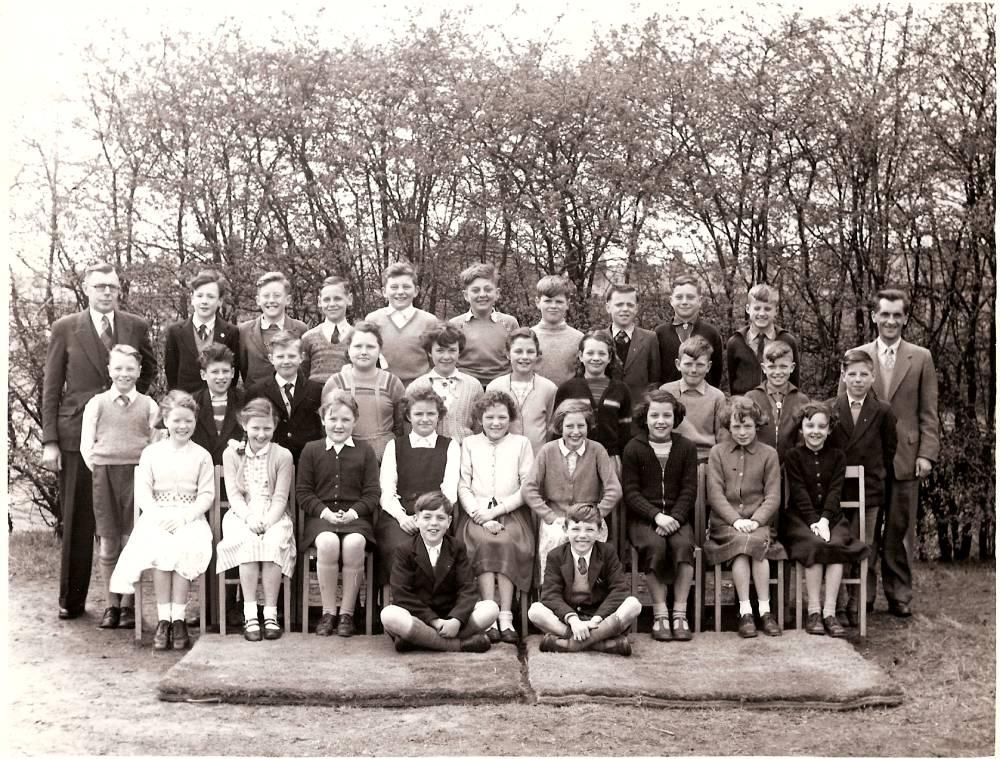 North Ashton Holy Trinity C of E School, Top class, 1958 North Ashton Holy Trinity C of E School, Top class, 1958
