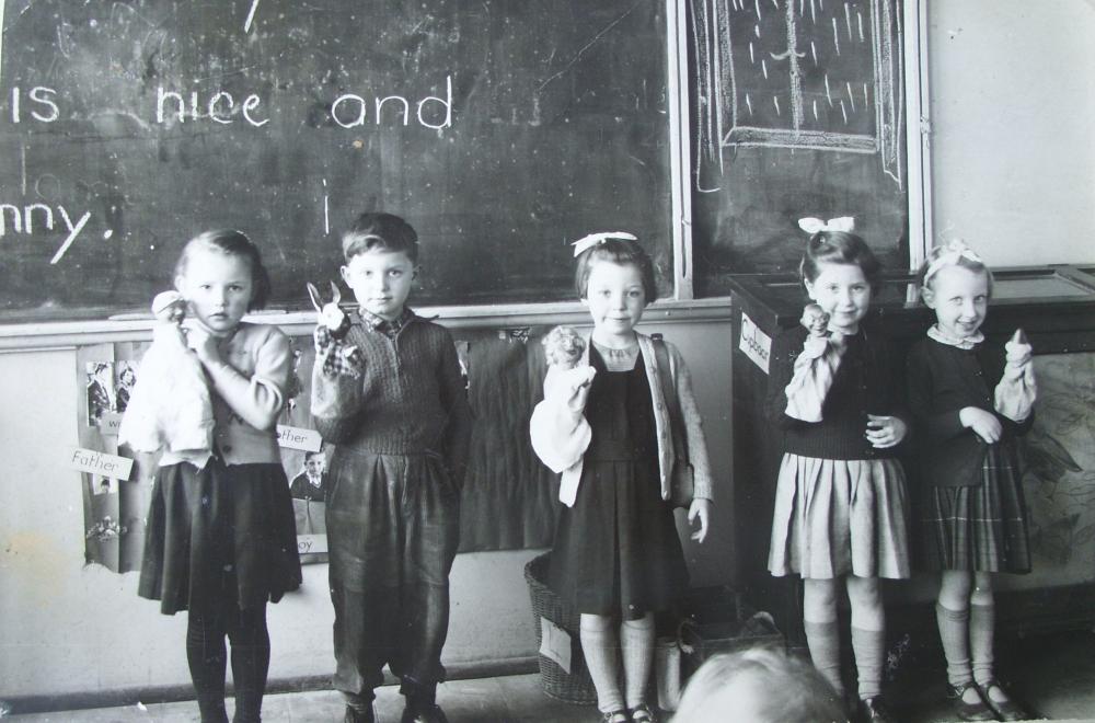 Part of County Infants Class (1954) Part of County Infants Class (1954)