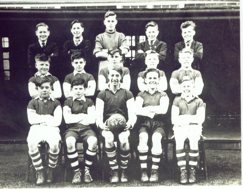Rose Bridge Football Team, 1952-53. Rose Bridge Football Team, 1952-53.