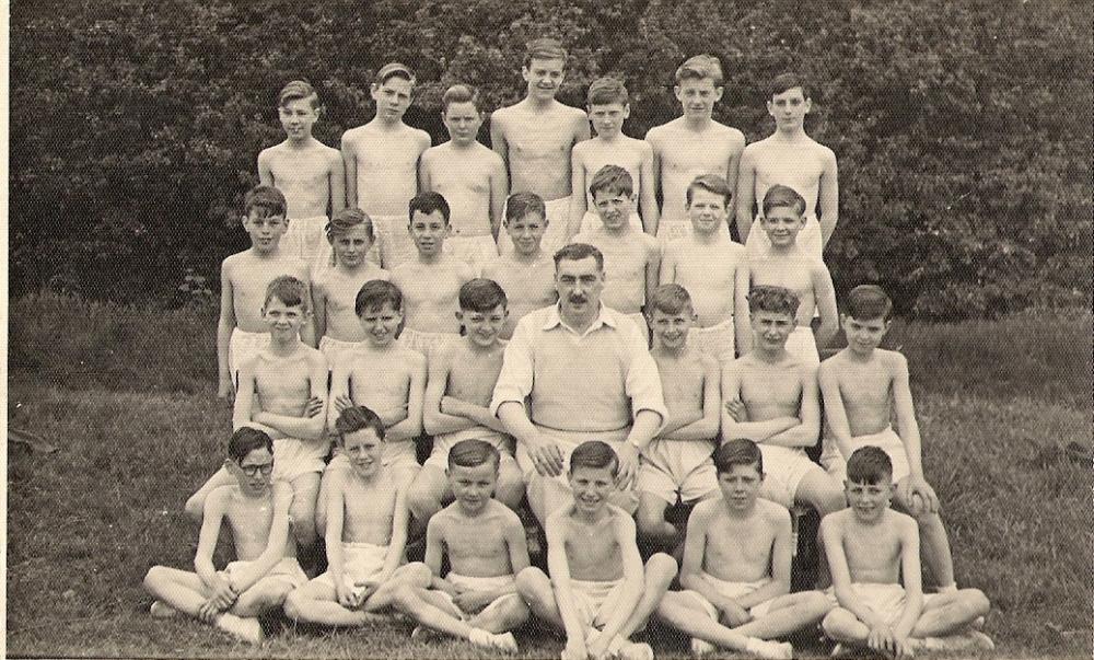 P E class Ashton Grammar School 1952/3 P E class Ashton Grammar School 1952/3