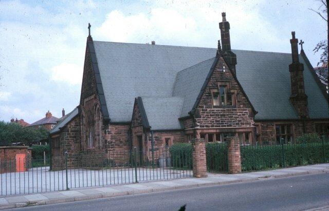 St Oswald's RC, Liverpool Road, 1964. St Oswald's RC, Liverpool Road, 1964.