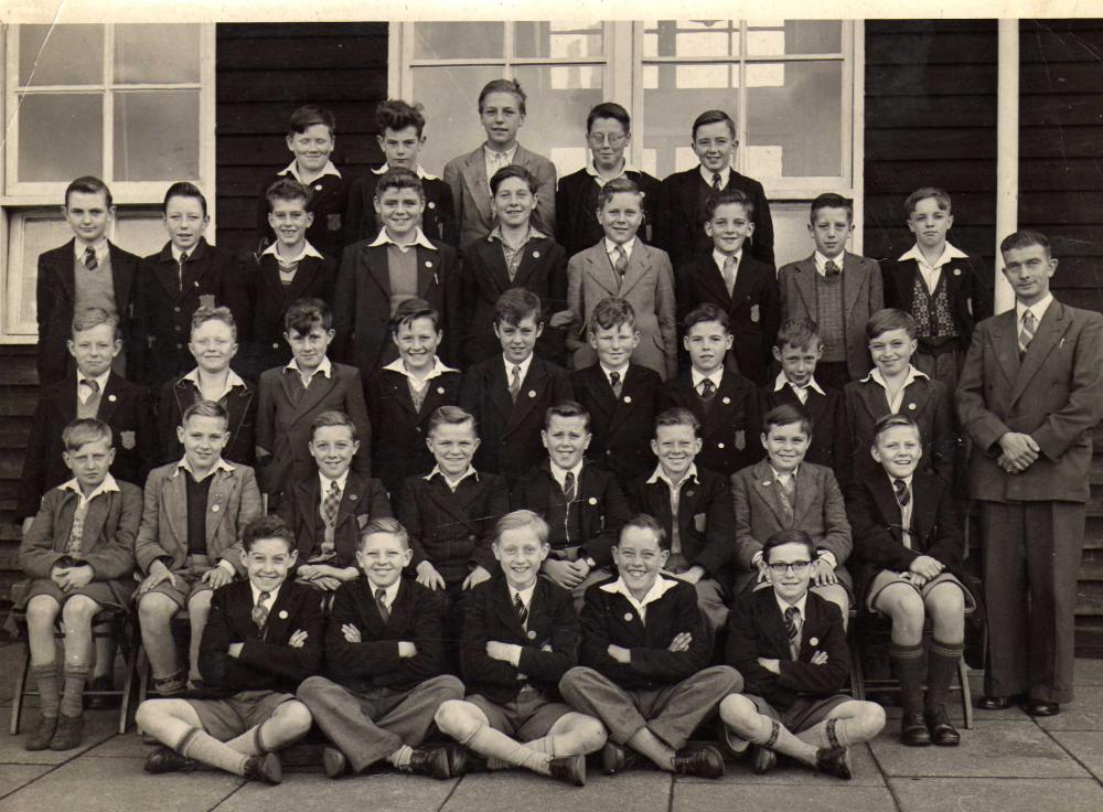 Ashton Secondary Modern Mr Hughes 1954-55